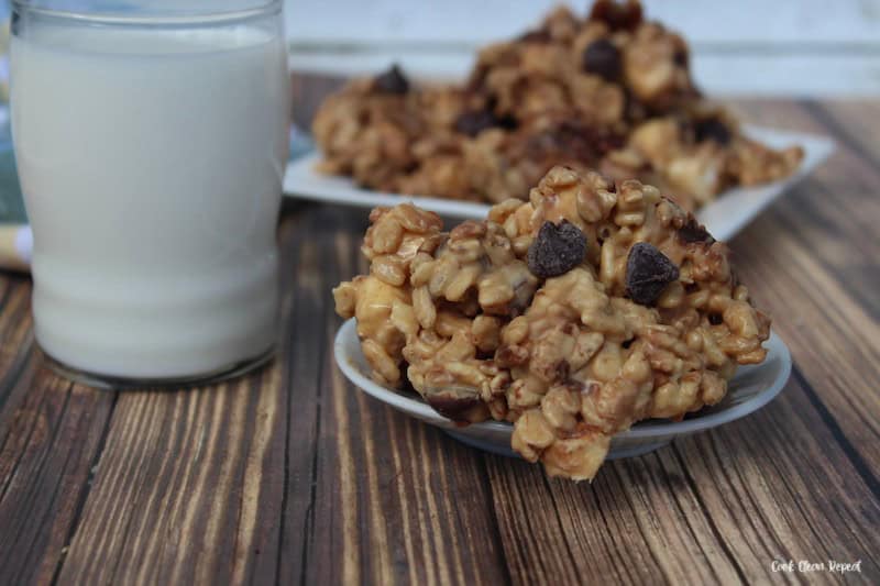 No Bake Cereal Cookies
