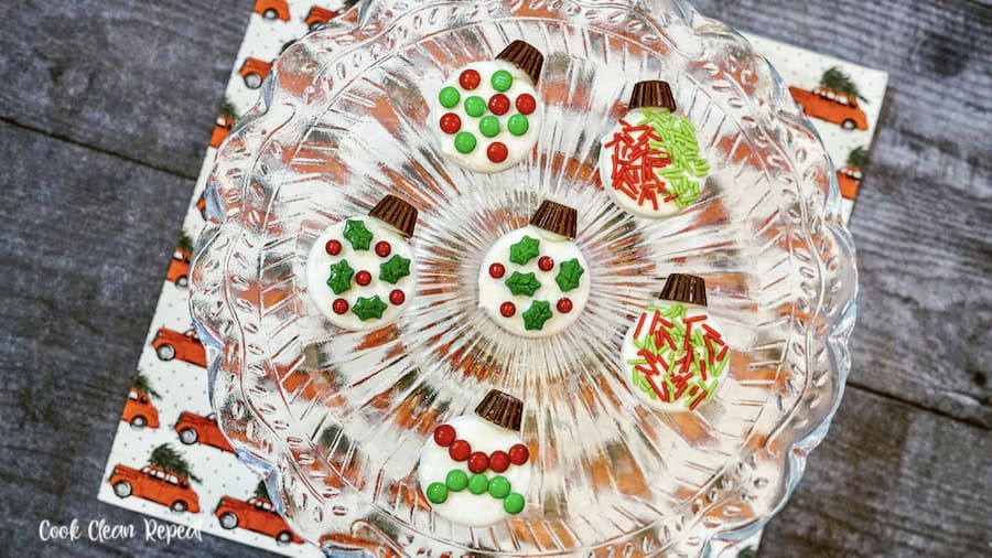 No Bake Christmas Cookies