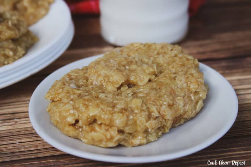 No Bake Vanilla Cookies