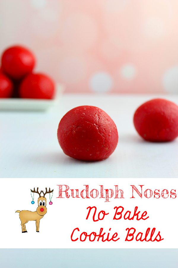 Holiday Hacks: No Bake Rudolph Noses Cookie Balls