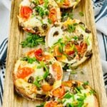 Completed Weight Watchers Egg Cups from above